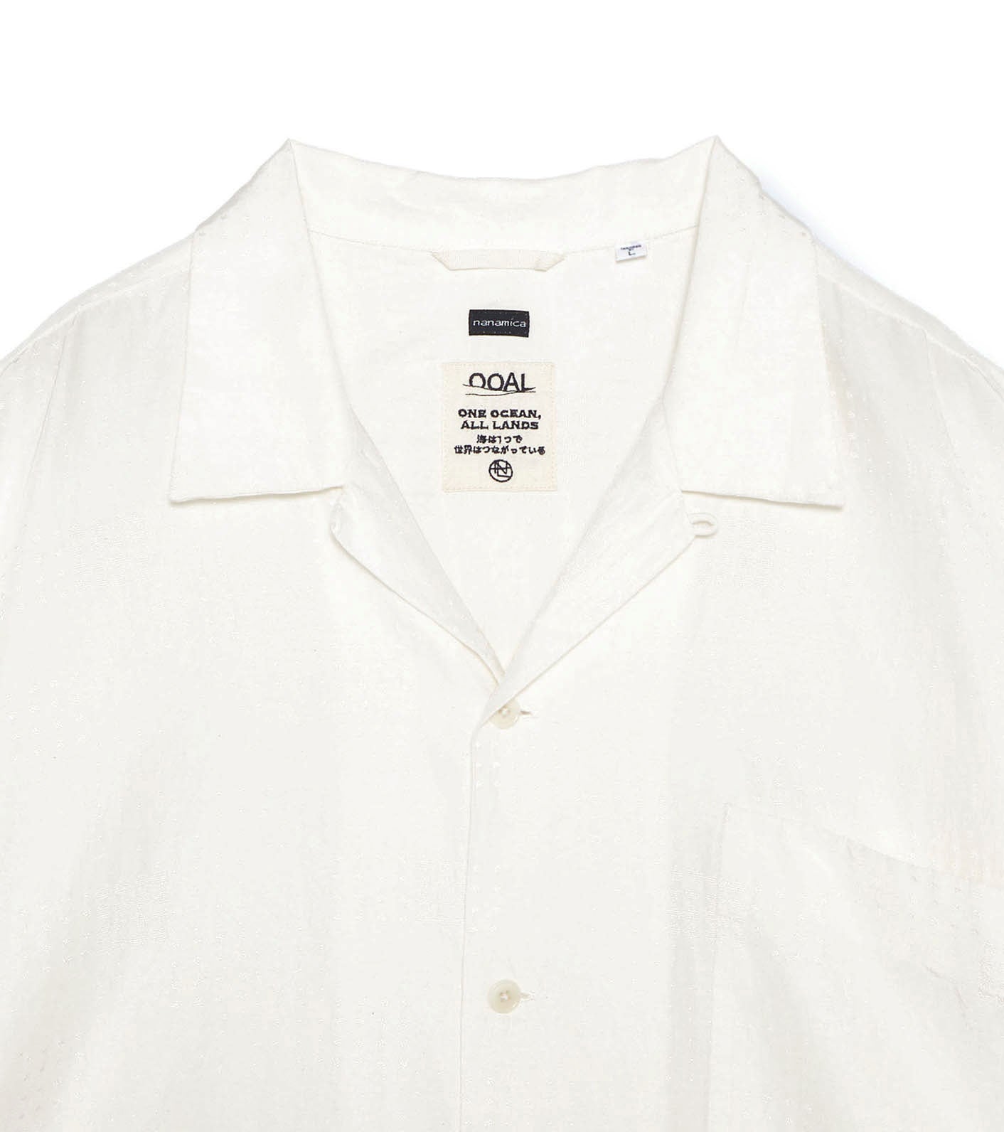 Open Collar S/S Shirt