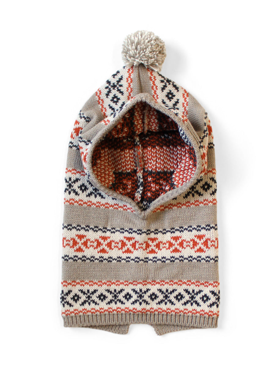 5G Wool Yellowknife Fair Isle Balaclava