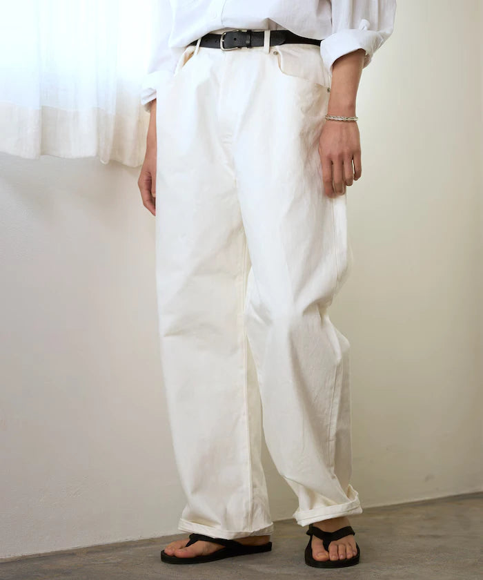 Design Tuck Japan Denim / Wide Silhouette