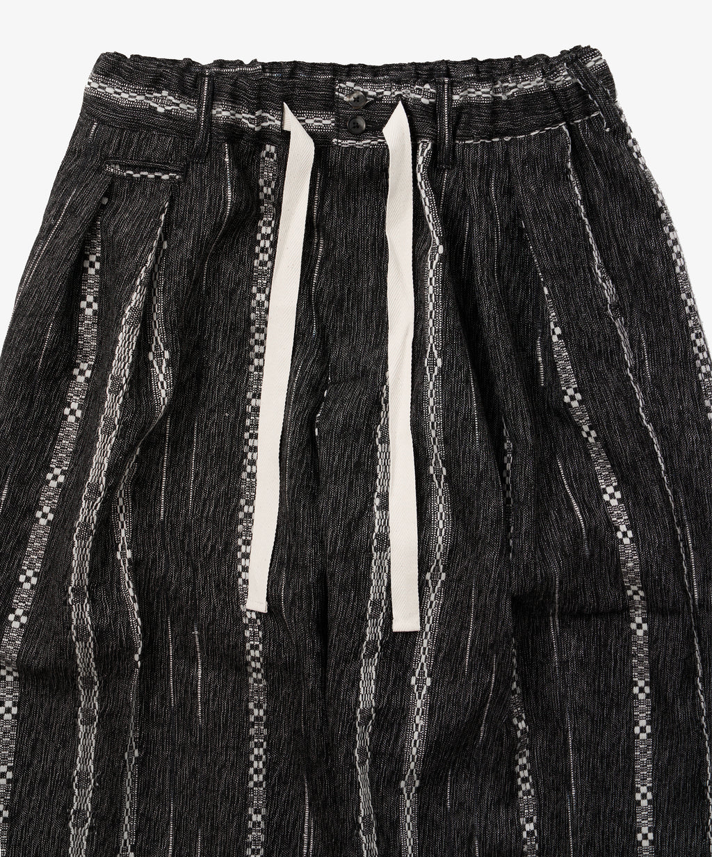 hakama pants watahiko tex deadstock black