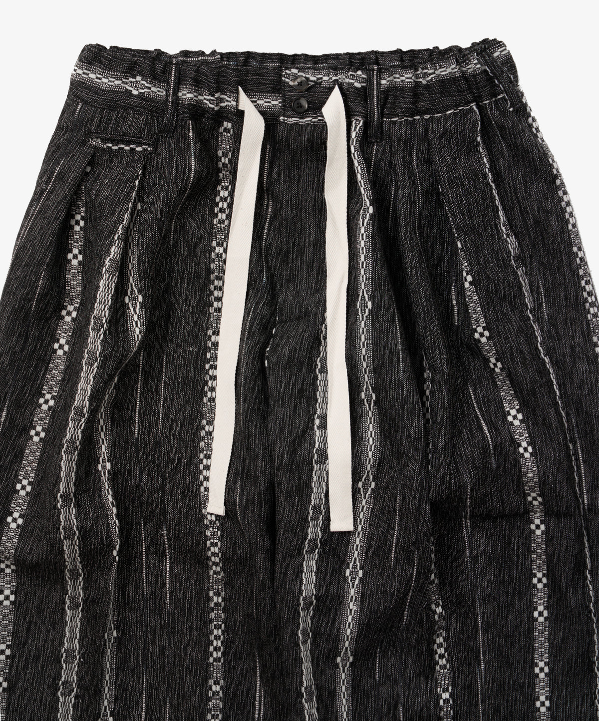 hakama pants watahiko tex deadstock black