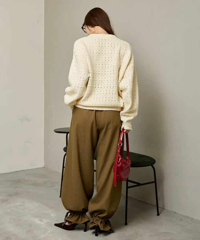 Tapered Ribbon Easy Pants Limited Edition