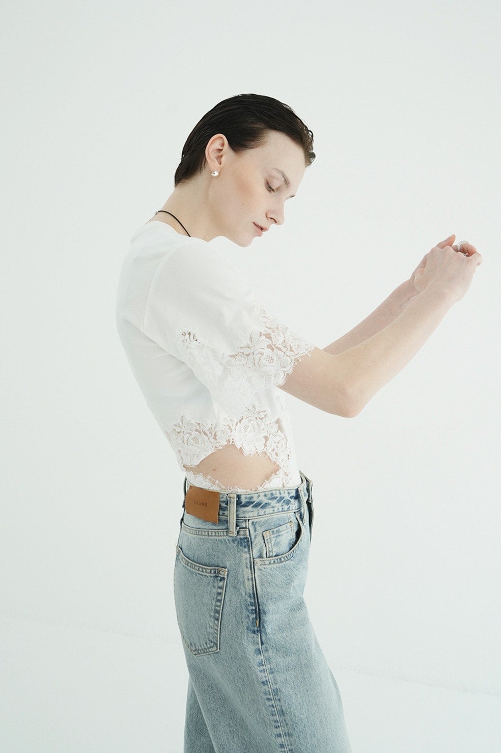 SIDE LACE CUT OUT BODYSUITS