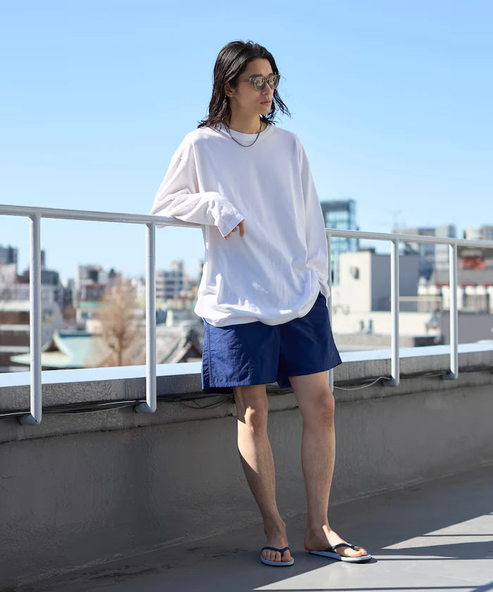 Nylon Short Length Baggy Shorts