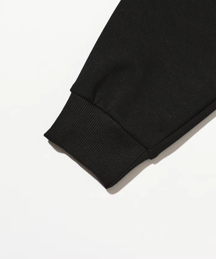 <New Color Added> Side Pocket Spindle Cardboard Crew Neck Sweatshirt