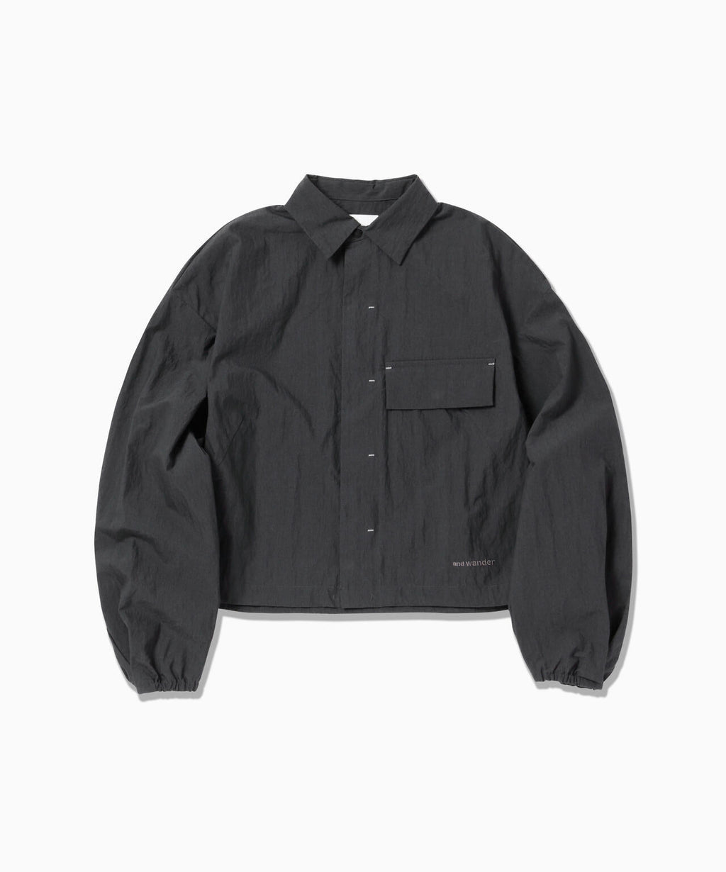 tuck shirt jacket (W)