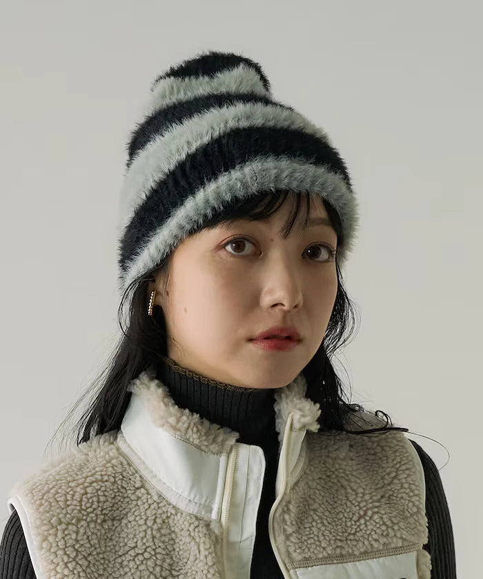 Shaggy Knit Beanie