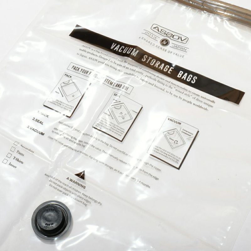 VACUUM STORAGE BAGS