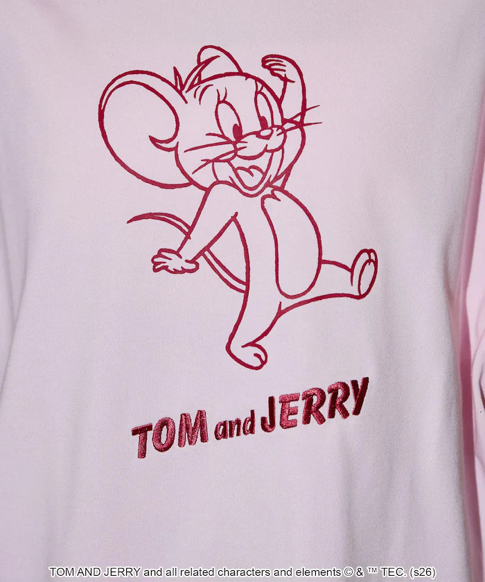 <Functional Material> TOM AND JERRY Graphic T-Shirt Limited Edition