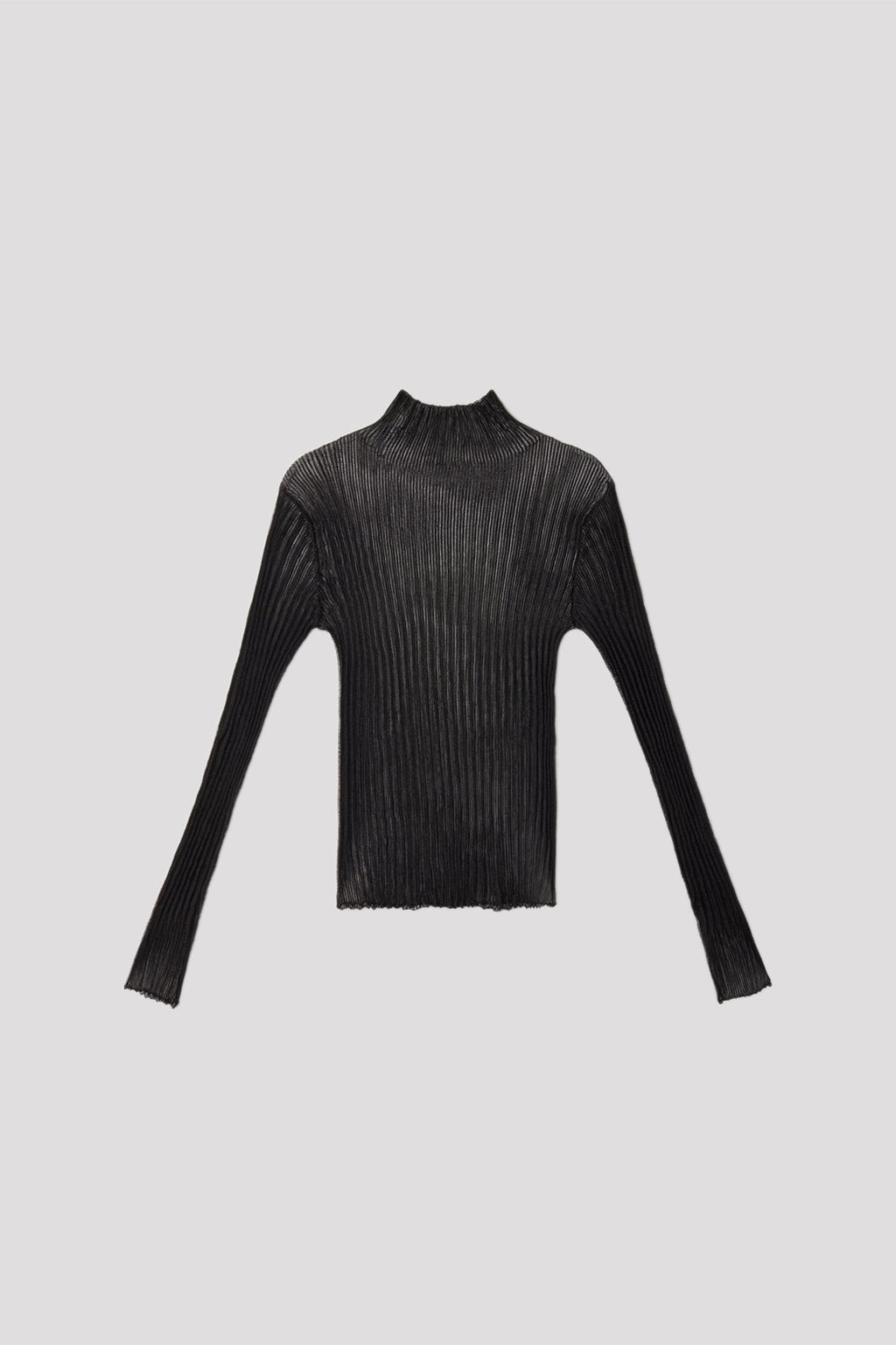 SOFT PORTRAIT METAL LONG SLEEVE TOP