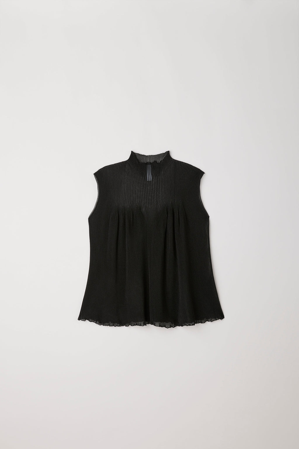 HYPHA LUCENT GLITTER SLEEVELESS BUST FLARE TOP
