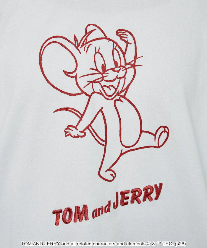 <Functional Material> TOM AND JERRY Graphic T-Shirt Limited Edition