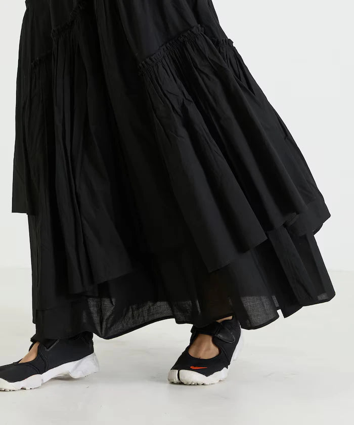 India Frill Maxi Gathered Skirt