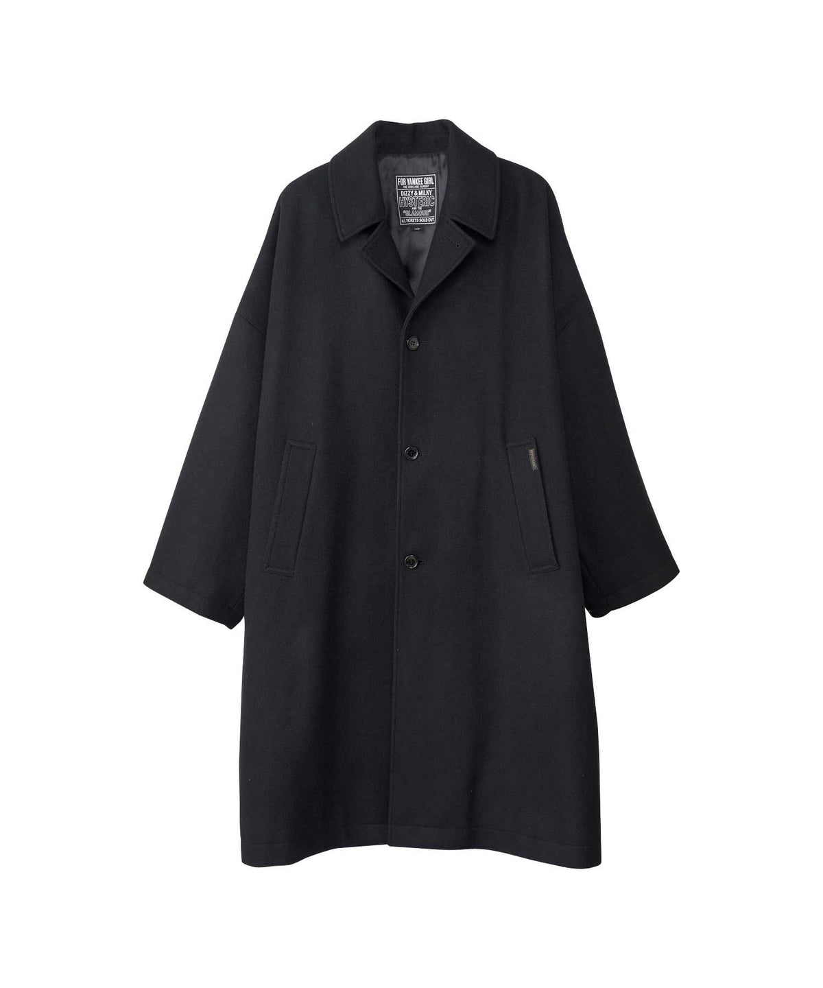 Blank Embroidered Chester Coat