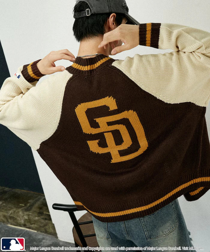 Custom ZIP KNIT CARDIGAN