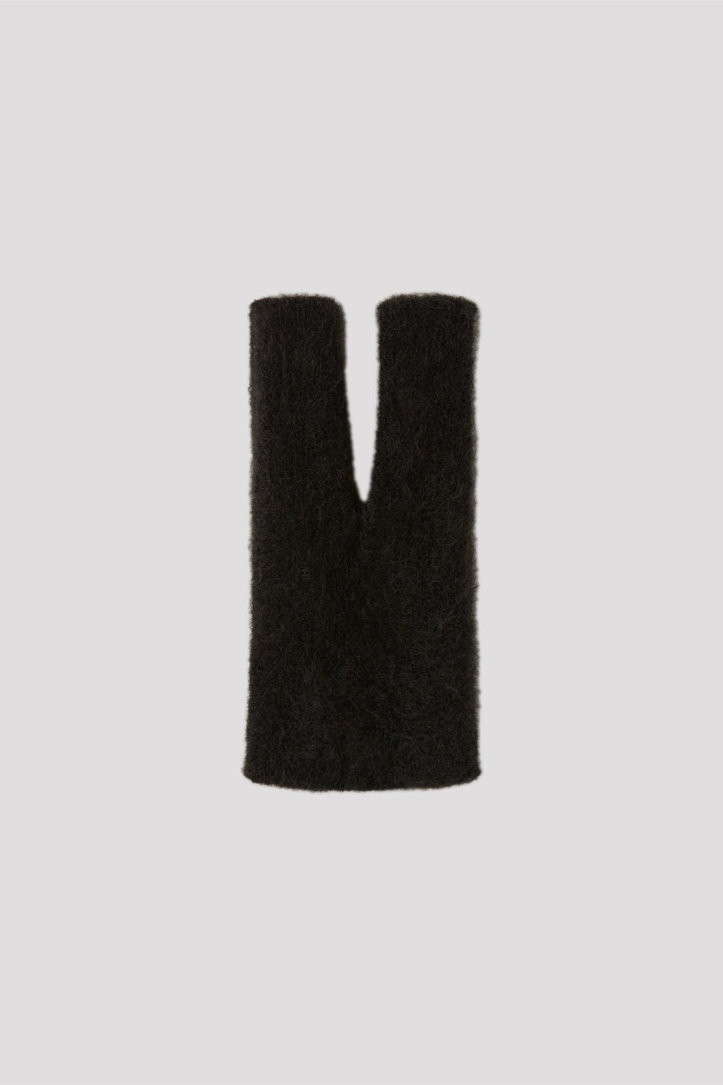 MOHAIR NOTCHED RIB BAG