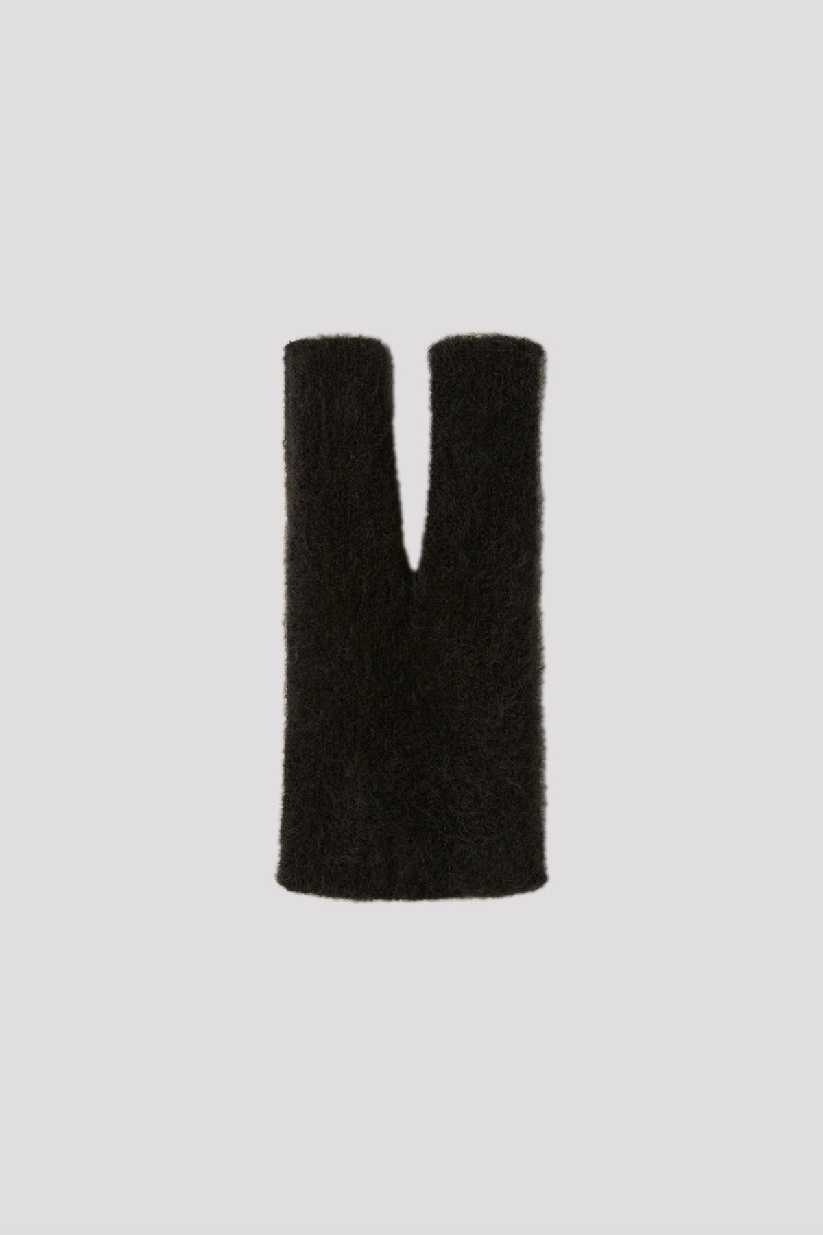MOHAIR NOTCHED RIB BAG