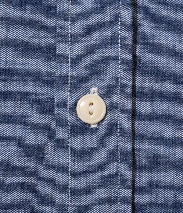 Blue Chambray Work Shirt (Long Sleeve)