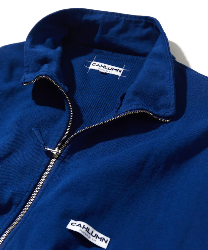 Heavy Weight Jersey Thermal Lined 3/4 Zip Cadet Collar Shirt