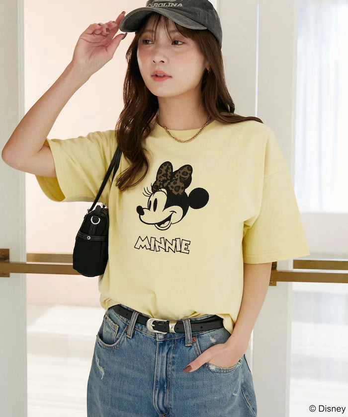 Minnie Mouse Leopard Print Docking T-Shirt Limited Edition