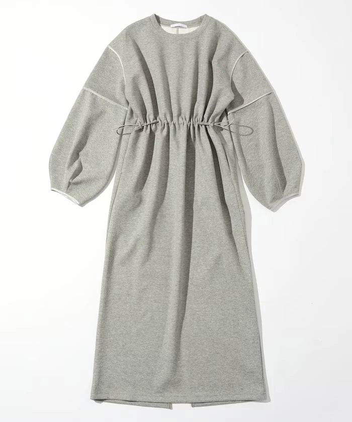 Cocoon Sleeve Damboru Sweat One-Piece / Spindle