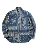 Viera Bandana Pattern Husky Western Shirt