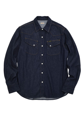 8oz Denim Western Shirt