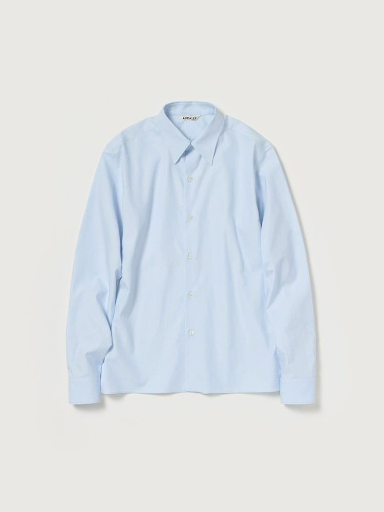 WASHED FINX TWILL SLIM SHIRT