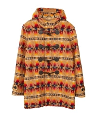 Pendleton x Hys Times All-Over Pattern Duffle Coat
