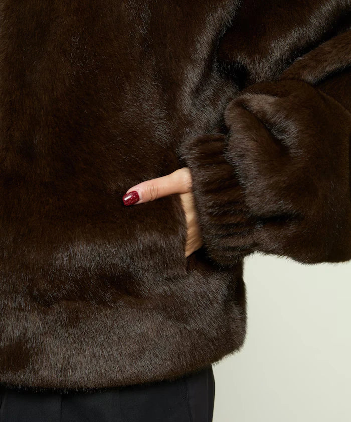 Short Length Fake Fur Blouson Limited Release