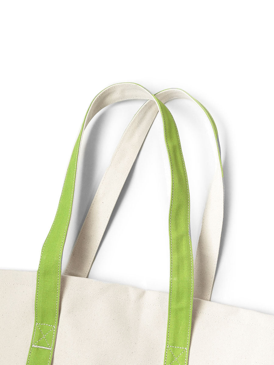 No. 4 Canvas Elephant TOTE BAG_L_
