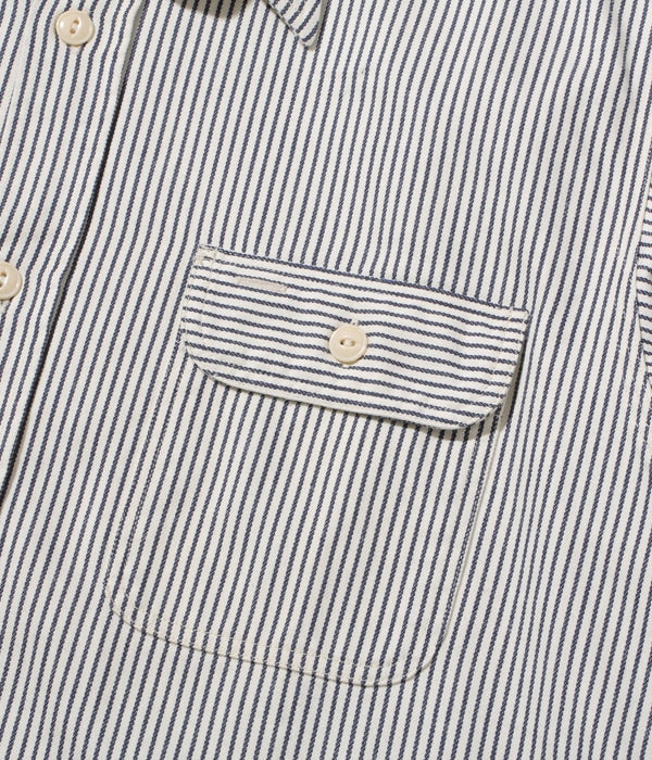 Hickory Stripe Work Shirt