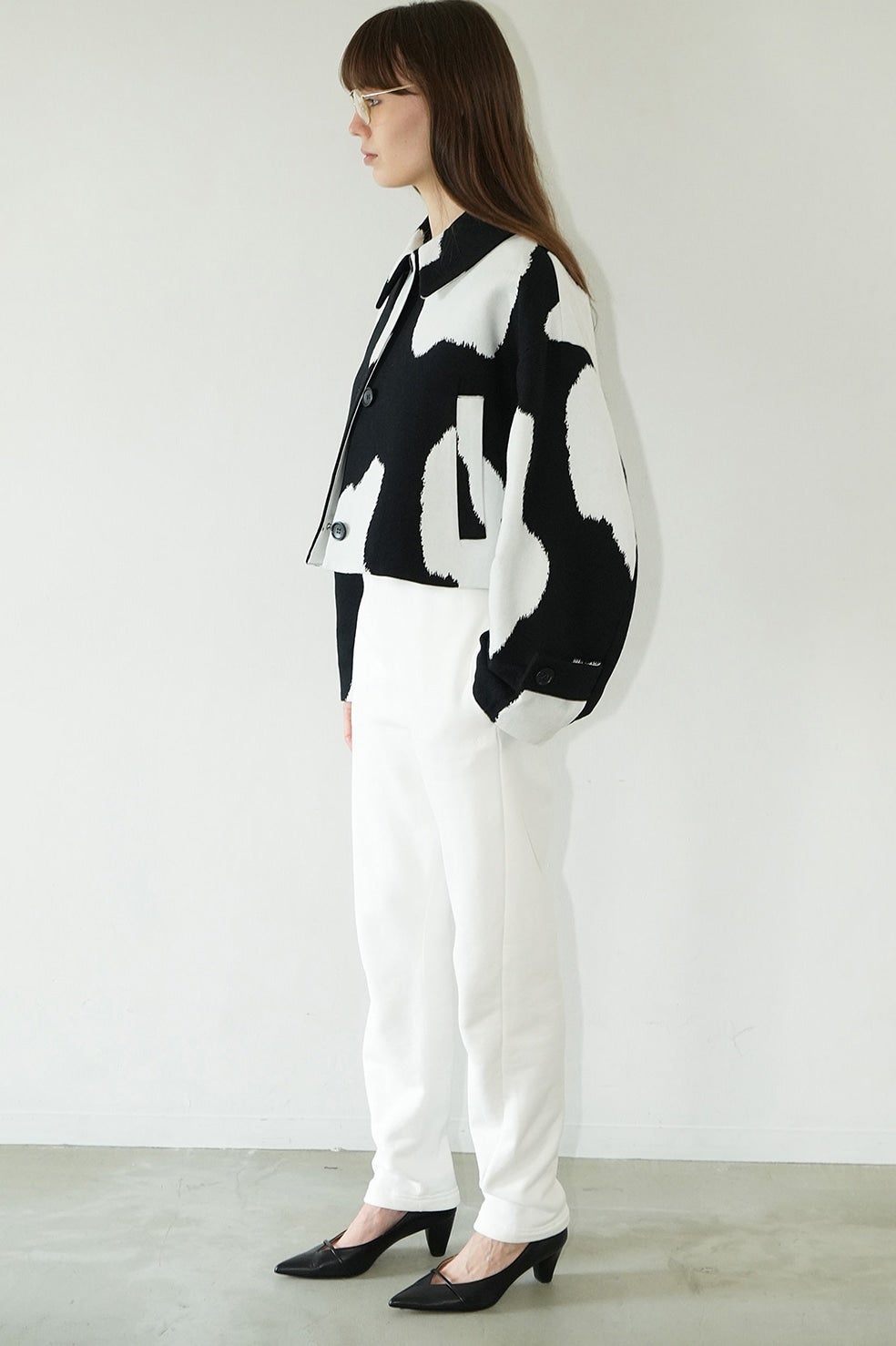 C SWEAT COCOON PANTS