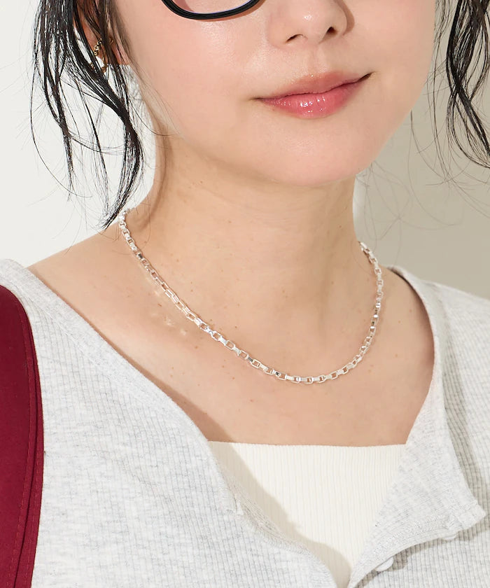 Square Chain Necklace