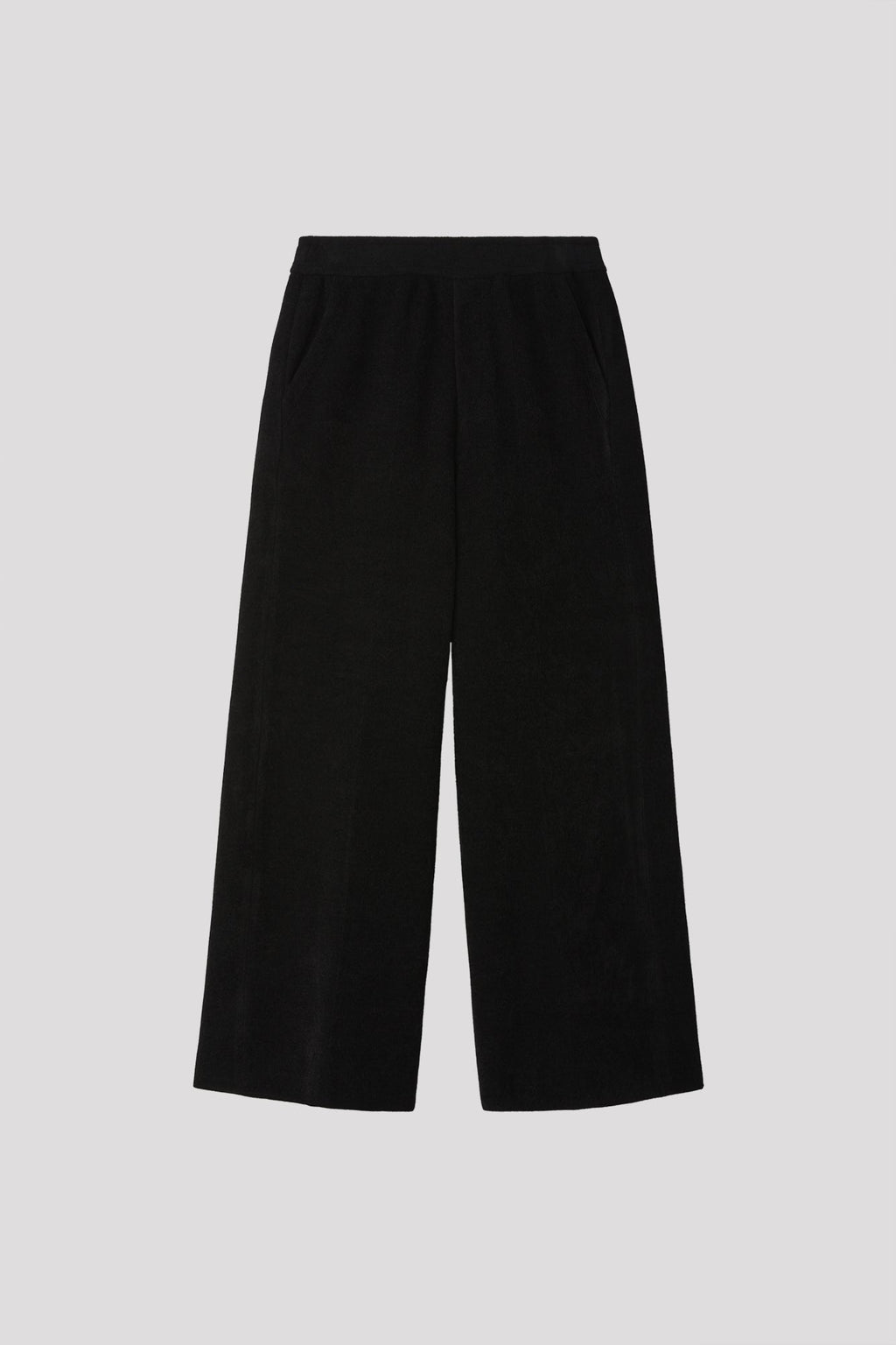 MILAN RIB VELVET WIDE STRAIGHT PANTS