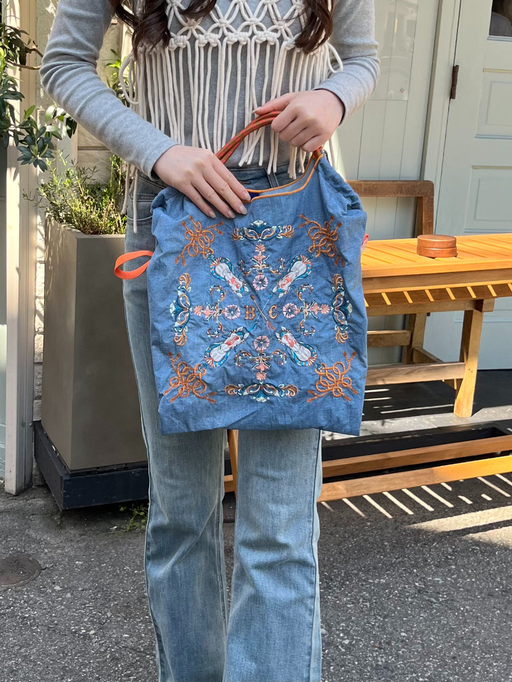 VICTORIAN HORSE (Victorian Era Horse)M#77 DENIM 301068
