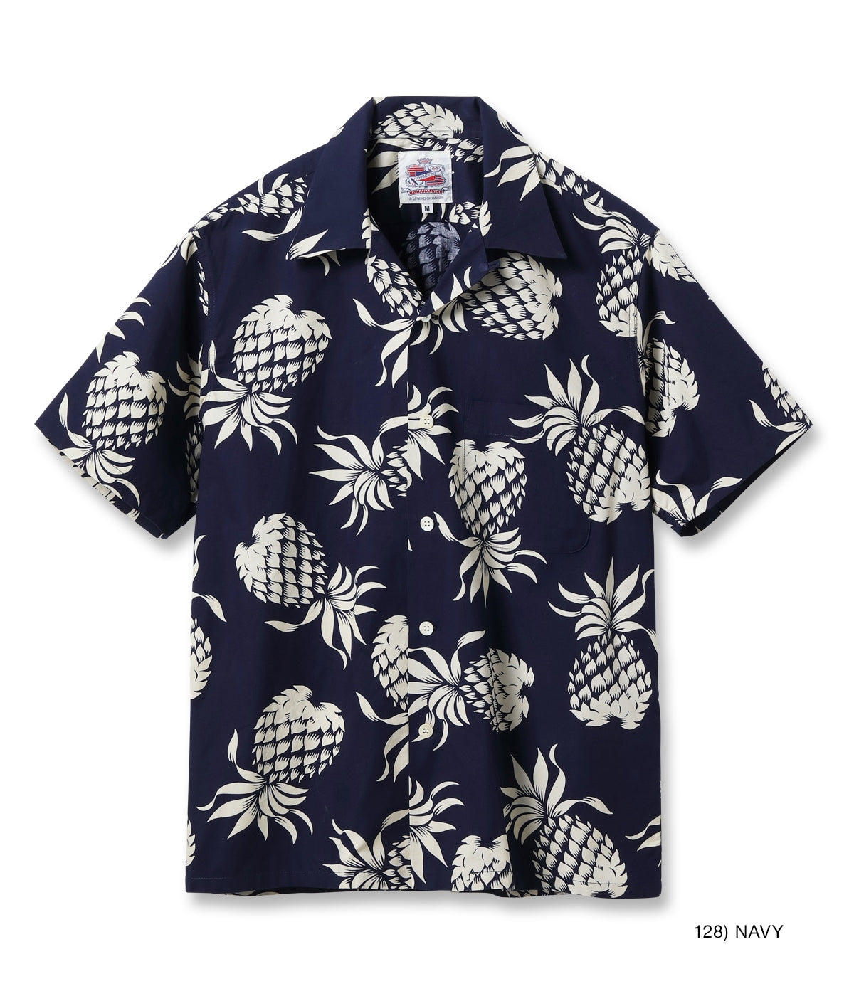 Duke Kahanamoku Cotton Hawaiian Shirt "Duke's Pineapple"