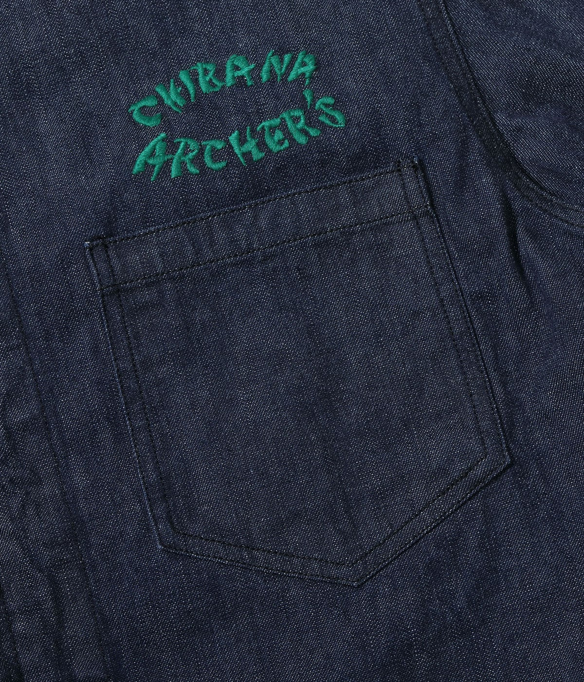 Late 1950s Style Blue Denim Okinawa Jumper "CHIBANA ARCHER'S"