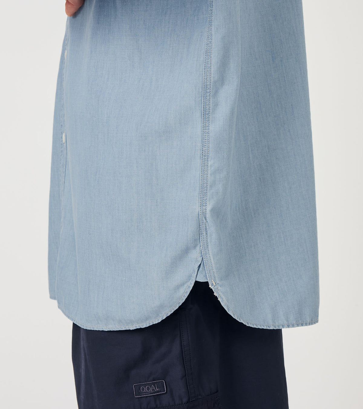 Regular Collar Chambray Shirt