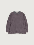SOFT SMOOTH WOOL STRIPE JERSEY L/S TEE