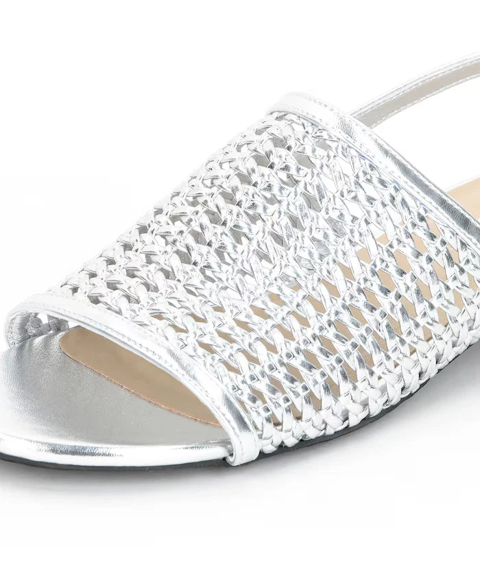 Leather Mesh Sandal