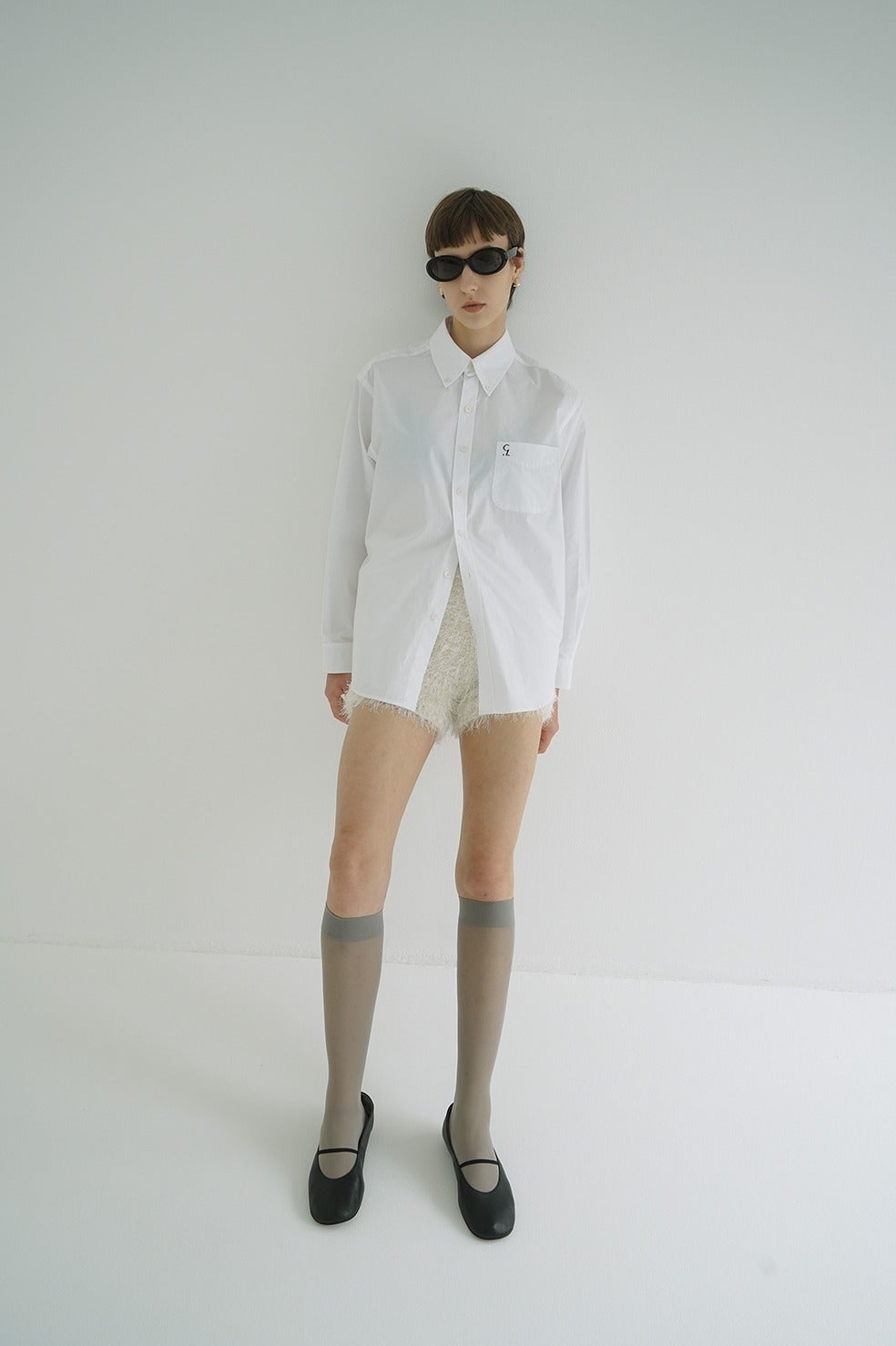 SHAGGY SHORT KNIT PANTS