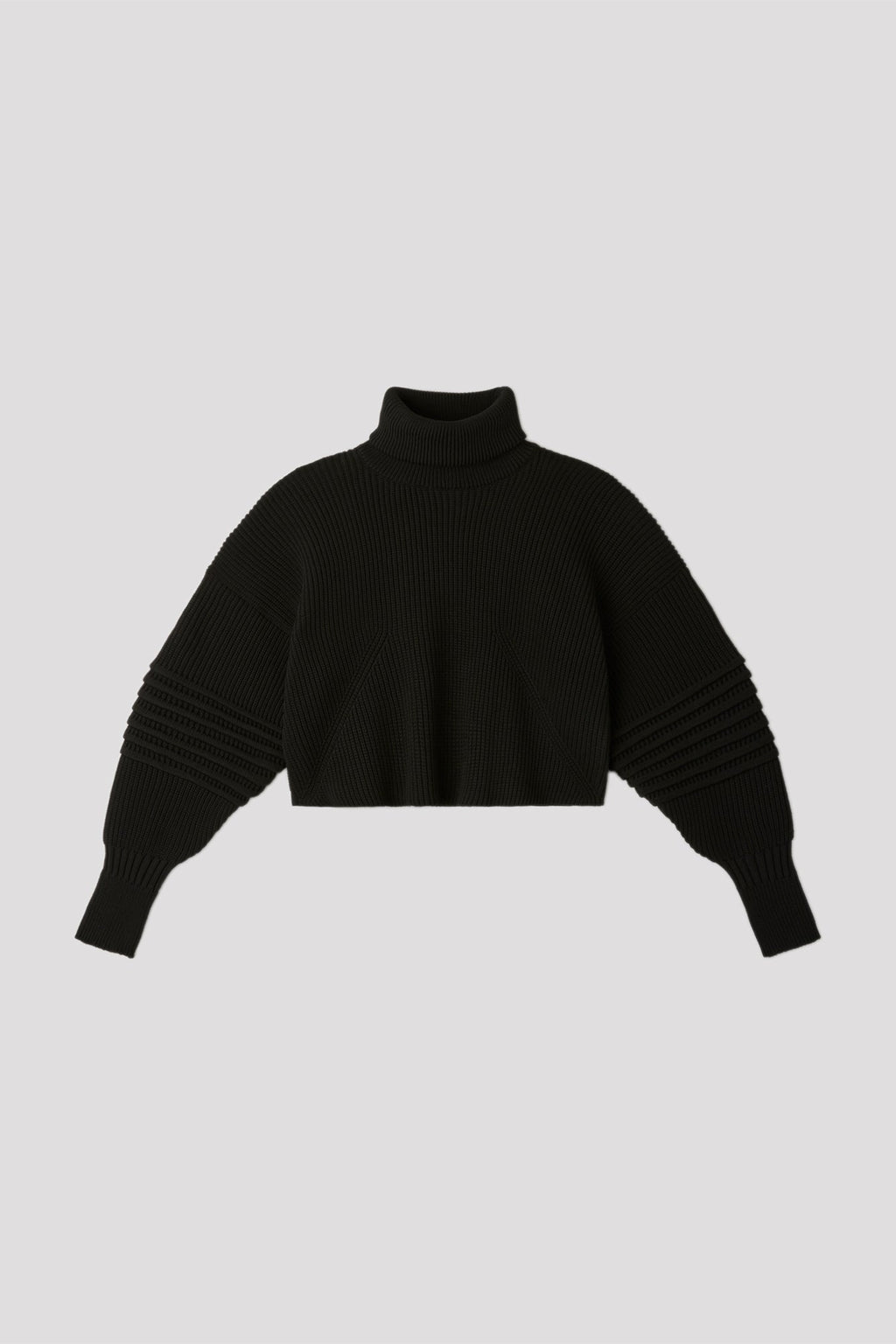 LOW GAUGE HIGHNECK CROPPED PULLOVER