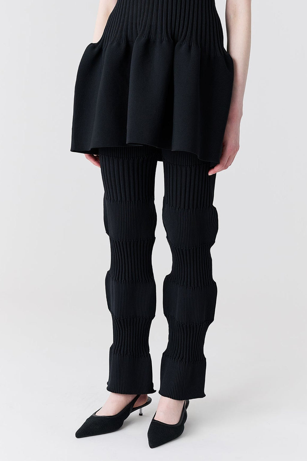 SOFT FLUTED PANTS