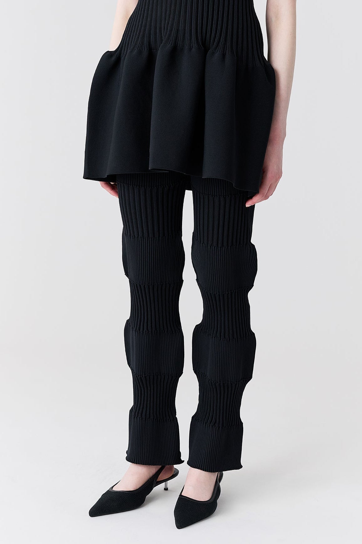 SOFT FLUTED PANTS