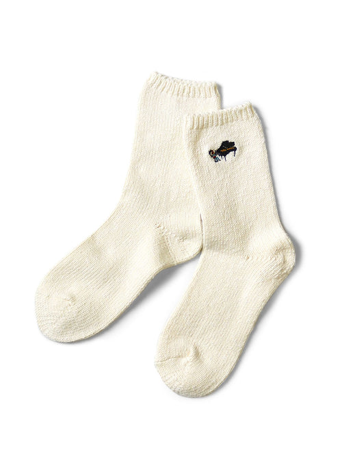 56本 Piano Embroidered Socks