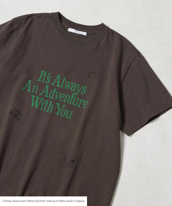 Winnie-the-Pooh Message Print T-Shirt
