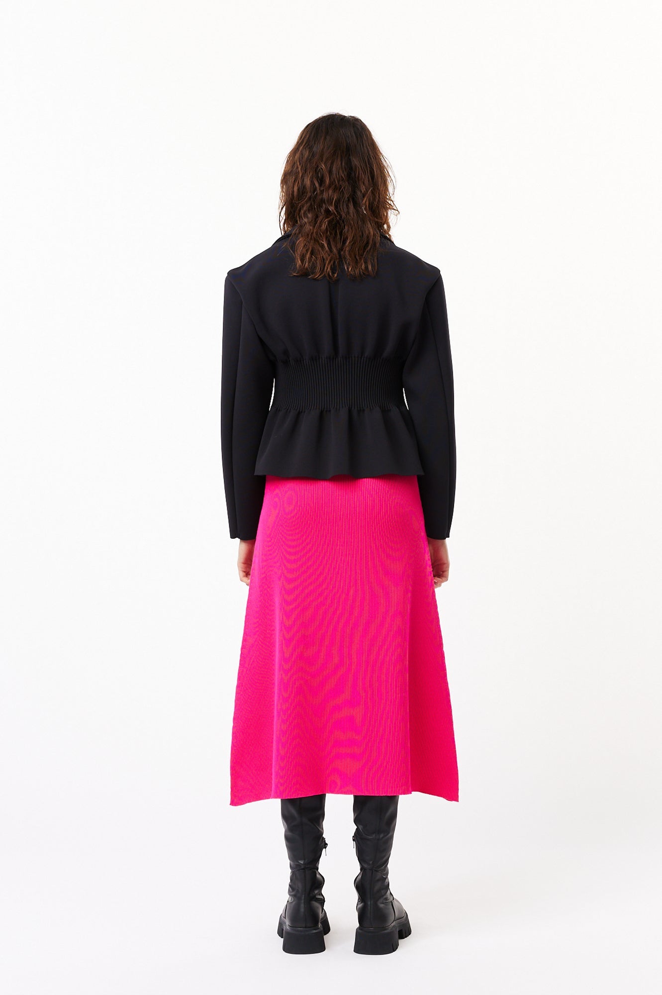 PORTRAIT LONG SLEEVE DRESS