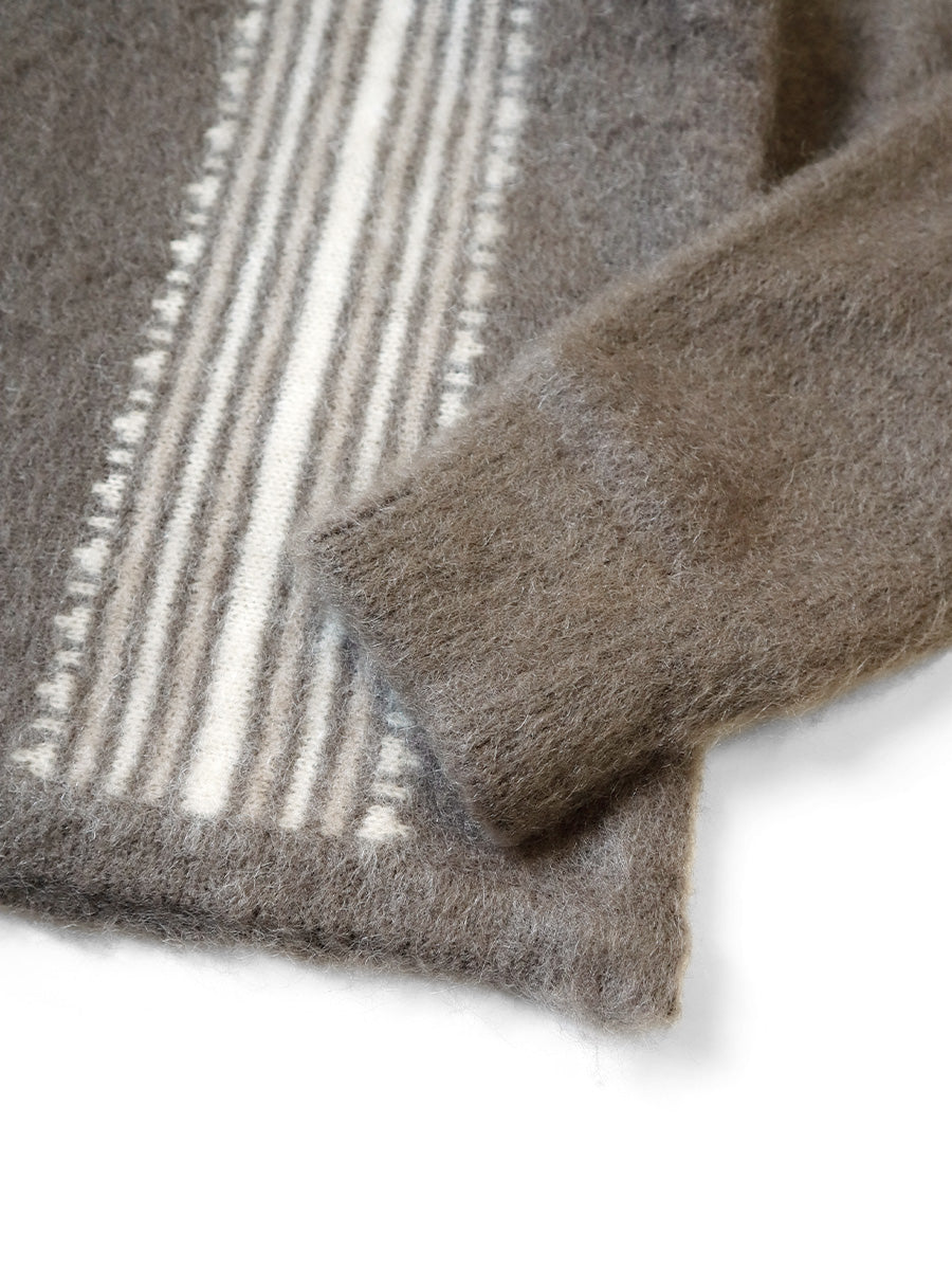 7G Mohair Knit Board Shirt