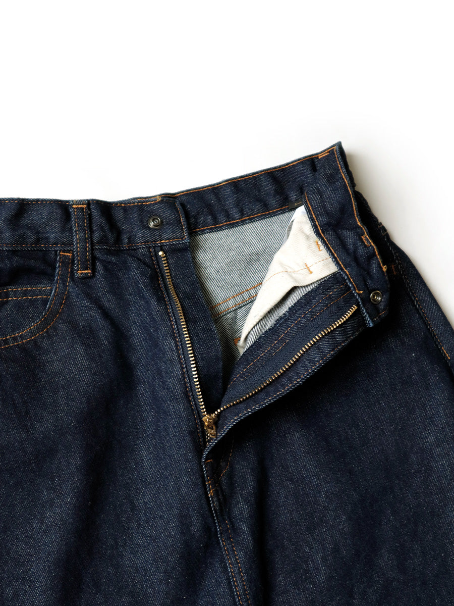 13oz Denim High-Waisted Maxi Skirt